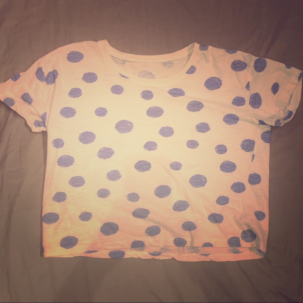 Polka Dot Crop Top